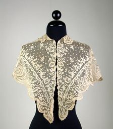 Pelerine, Irish, ca. 1840. Creator: Unknown