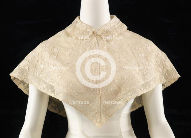 Pelerine, probably Swiss, ca. 1830. Creator: Unknown.