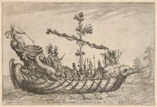 Peleus and Talamon, from the series Vessels of the Argonauts, for the wedding celebratio..., 1608. Creator: Remigio Cantagallina