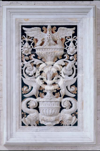 Pelican in Her Piety, c.between 1680 and 1700. Creator: Paolo Amato.