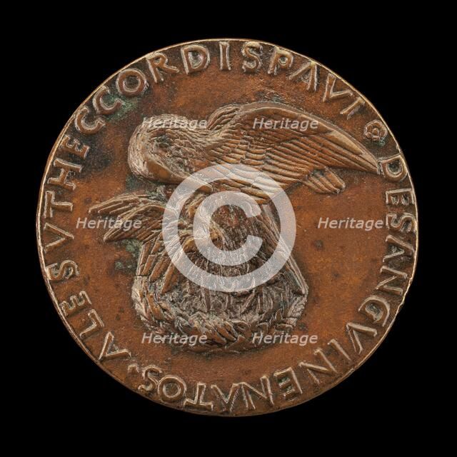 Pelican in Her Piety [reverse]. Creator: Andrea Guacialoti.