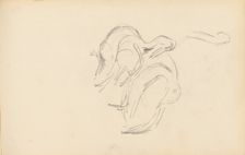 Pelicans, 1877/1880. Creator: Paul Cezanne