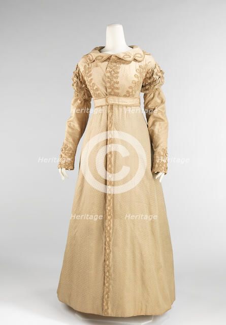 Pelisse, probably American, ca. 1820. Creator: Unknown.