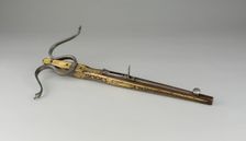 Pellet Crossbow, Europe, 1580/1610. Creator: Unknown