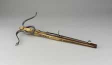 Pellet Crossbow, Europe, 1580/1610. Creator: Unknown
