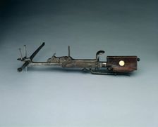 Pellet Crossbow for a Child, c. 1600-1650. Creator: Unknown