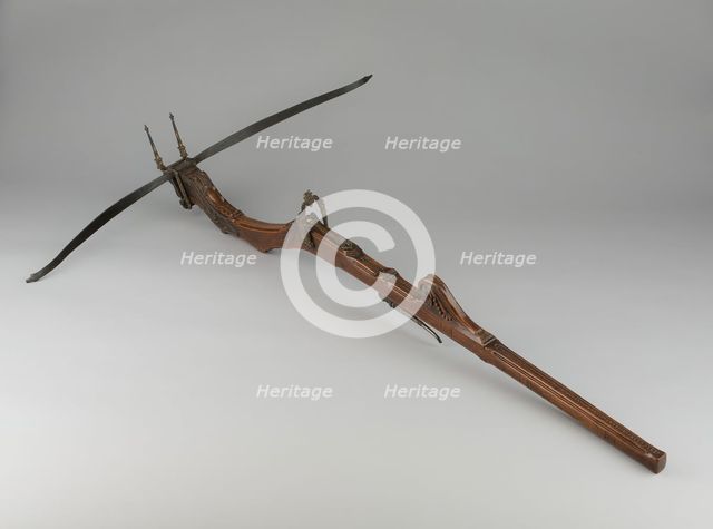 Pellet Crossbow, France, 1570/1600. Creator: Unknown.
