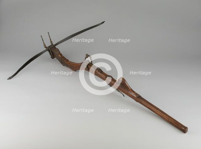 Pellet Crossbow, France, 1570/1600. Creator: Unknown.