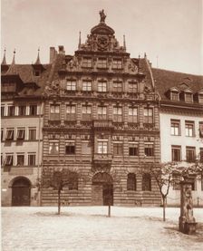 Peller House, Nuremberg, between 1880 and 1890. Creator: Adolphe Braun