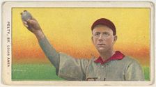 Pelty, St. Louis, American League, from the White Border series (T206) for the American..., 1909-11. Creator: American Tobacco Company