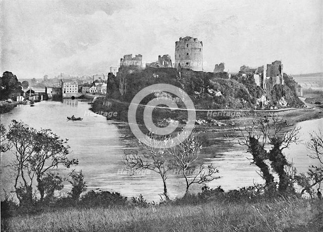 'Pembroke Castle', c1896. Artist: Harvey Barton.