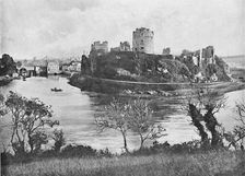 Pembroke Castle c1896. Artist: Harvey Barton