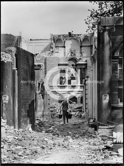 Pembroke House, Whitehall Gardens, Whitehall, City of Westminster, GLA, late 1930s. Creator: Charles William  Prickett.