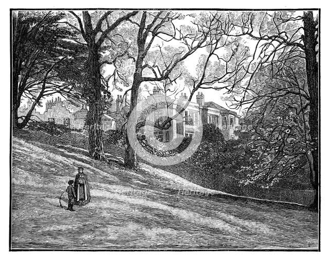 Pembroke Lodge, Richmond, London, c1888. Artist: Unknown