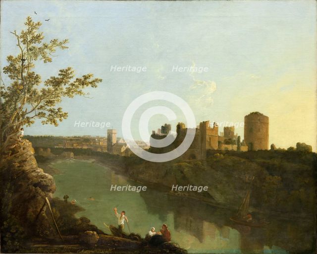 'Pembroke Town and Castle', 1765. Creator: Richard Wilson.