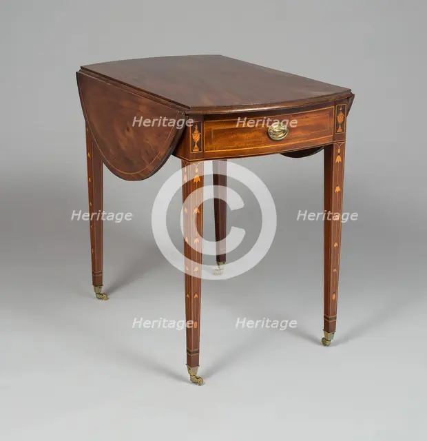 Pembroke Table, 1790/1805. Creator: Unknown.