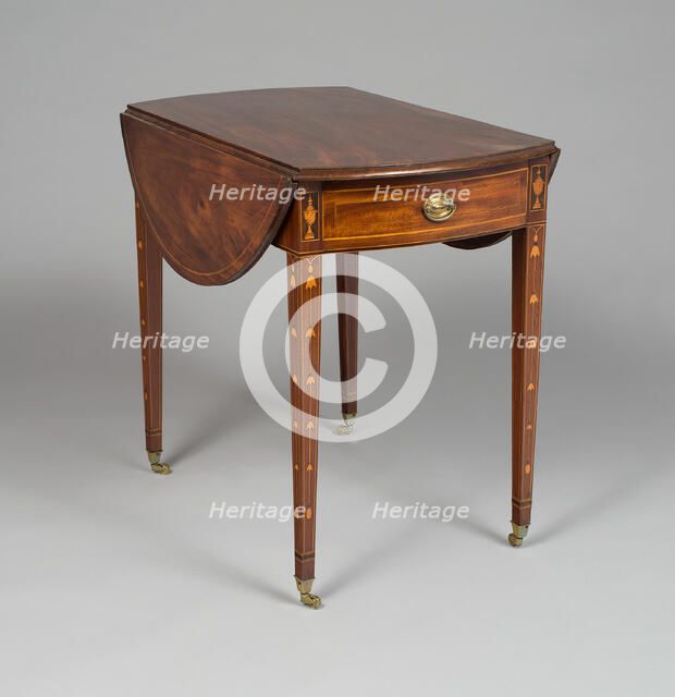 Pembroke Table, 1790/1805. Creator: Unknown.