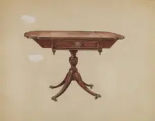 Pembroke Table, 1936. Creator: Florence Choate
