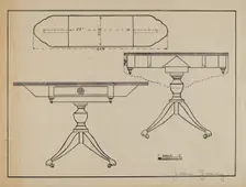 Pembroke Table, 1936. Creator: John Garay