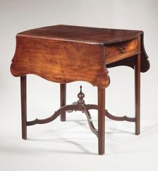 Pembroke Table, c. 1790. Creator: Unknown