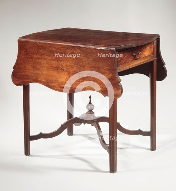 Pembroke Table, c. 1790. Creator: Unknown.
