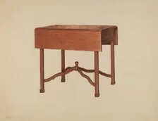 Pembroke Table, c. 1938. Creator: Henry Granet