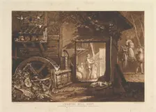 Pembury Mill, Kent (Liber Studiorum, part III, plate 12), June 10, 1808. Creator: JMW Turner