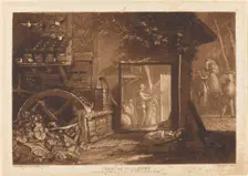 Pembury Mill, Kent, published 1808. Creator: JMW Turner