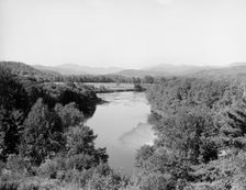 Pemigewasset Valley and Franconia Mountains from West Campton, West Campton, N.H., c1900-1910. Creator: Unknown