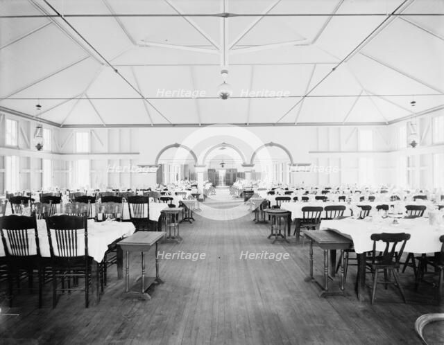 Pen-Mar Park, dining room, between 1900 and 1905. Creator: Unknown.