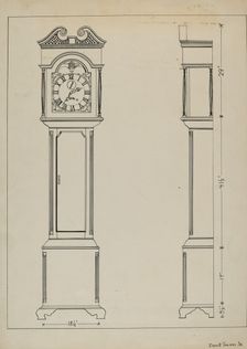 Pen and ink on paper, c. 1936. Creator: Ernest A Towers Jr