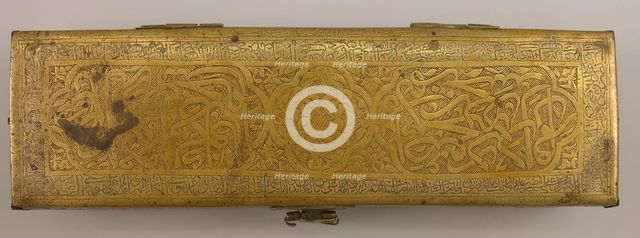 Pen Box (Qalamdan) with Inscriptions, Iran, early 16th century. Creator: Hasan Ramadan Shahi.