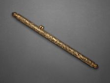 Pen Case with Dragons and Foliate Design, 15th/16th century. Creator: Unknown