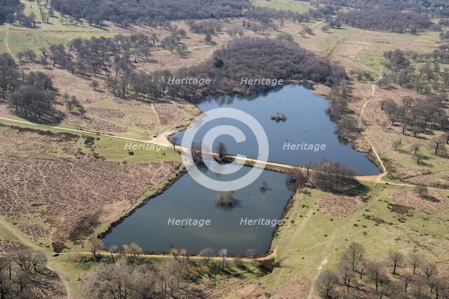 Pen Ponds, Richmond Park, Richmond upon Thames, London, 2018. Creator: Historic England Staff Photographer.