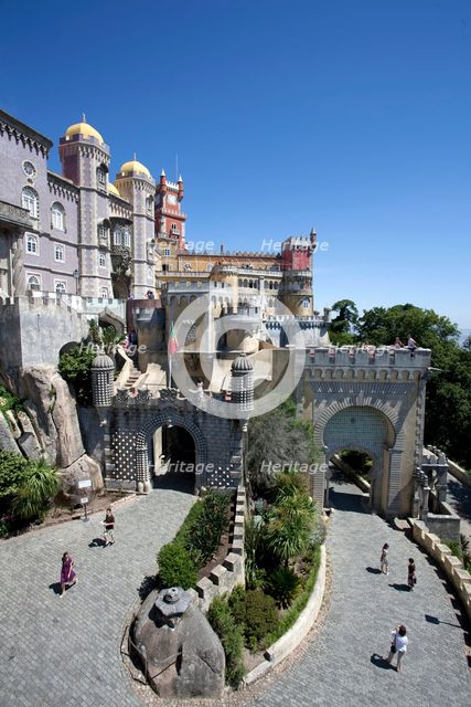 Pena National Palace, Sintra, Portugal, 2009. Creator: Samuel Magal.