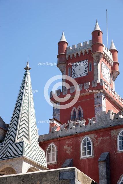 Pena National Palace, Sintra, Portugal, 2009. Creator: Samuel Magal.