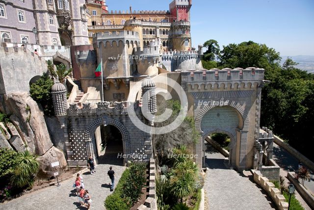 Pena National Palace, Sintra, Portugal, 2009. Creator: Samuel Magal.