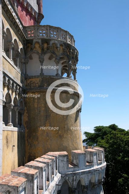 Pena National Palace, Sintra, Portugal, 2009. Creator: Samuel Magal.