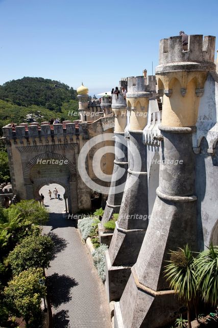 Pena National Palace, Sintra, Portugal, 2009. Creator: Samuel Magal.