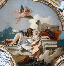 Penance, humility and truth, 1744. Creator: Tiepolo, Giambattista (1696-1770)