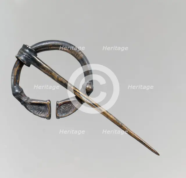 Penannular Brooch, Irish, 6th-7th century. Creator: Unknown.