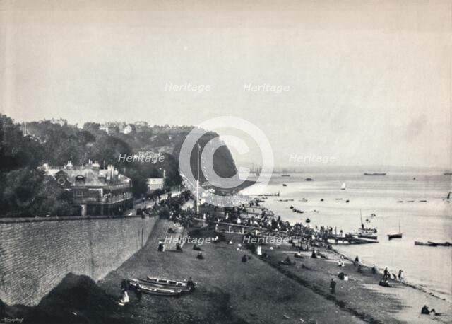 'Penarth - The Esplanade and Penarth Head', 1895. Artist: Unknown.