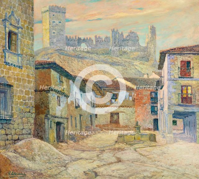 Peñaranda de Duero, c1925. Creator: Carlos Maria de Lezcano Fernandez.