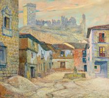 Peñaranda de Duero, c1925. Creator: Carlos Maria de Lezcano Fernandez