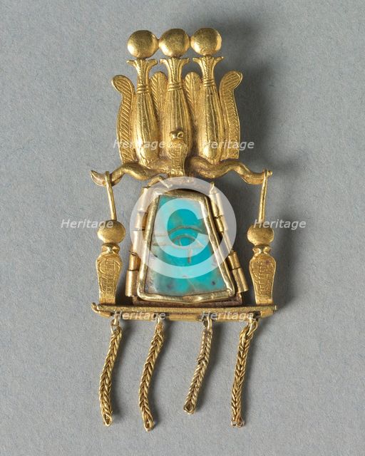 Pendant, 1069-715 BC. Creator: Unknown.