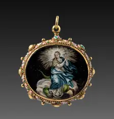 Pendant, 1600s - 1700s. Creator: Unknown