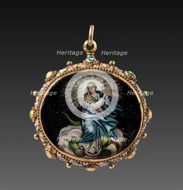 Pendant, 1600s - 1700s. Creator: Unknown.