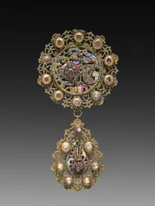 Pendant, 1700s. Creator: Unknown