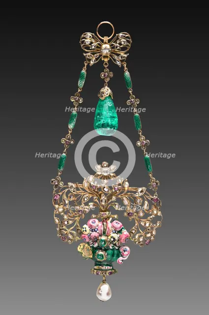 Pendant, 1700s. Creator: Unknown.
