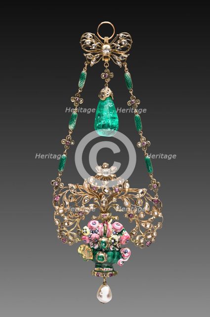 Pendant, 1700s. Creator: Unknown.